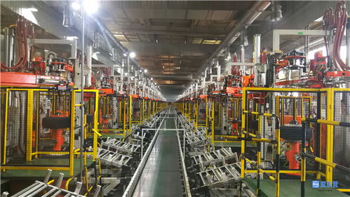 重點(diǎn)項(xiàng)目觀摩 賽輪 東營 輪胎股份基于人工智能技術(shù)的高性能半鋼子午胎智能制造項(xiàng)目 為建設(shè)輪胎智造 樣板工廠 提供有力支撐